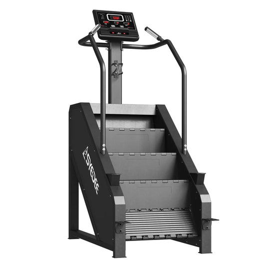 syedee Stair Stepper with LED Screen, Stepmill Exercise Machine with 12 Workout Programs, 441LBS Step Machine, 24-164 Steps/Minute(Black)